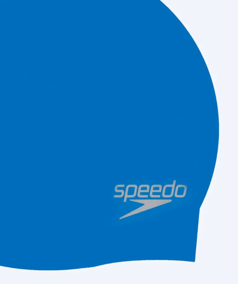 Clearance Speedo badehætte - Plain Moulded - Blå