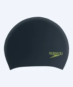 Best Speedo badehætte til junior (6-16) - Plain - Sort/grøn