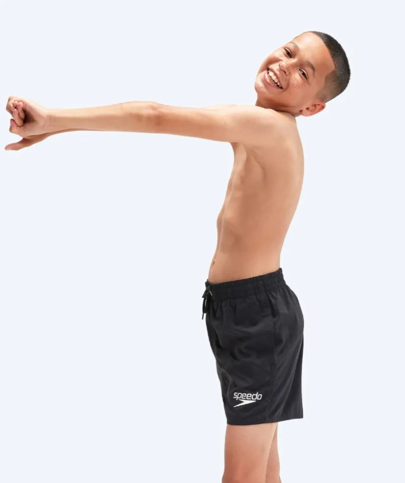 Clearance Speedo badeshorts til drenge - Essential - Sort