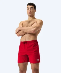 Online Speedo badeshorts til mænd - Essential - Rød