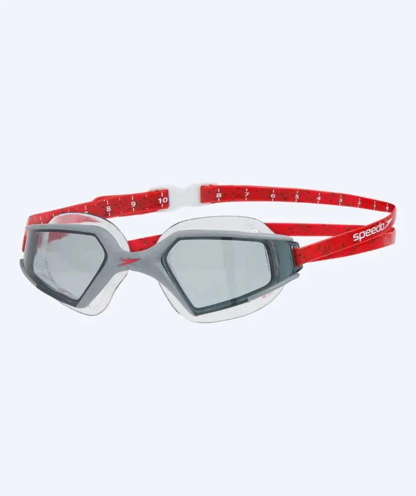 Discount Speedo åbent vand svømmebriller - AquaPulse Max 2 - Sort/rød