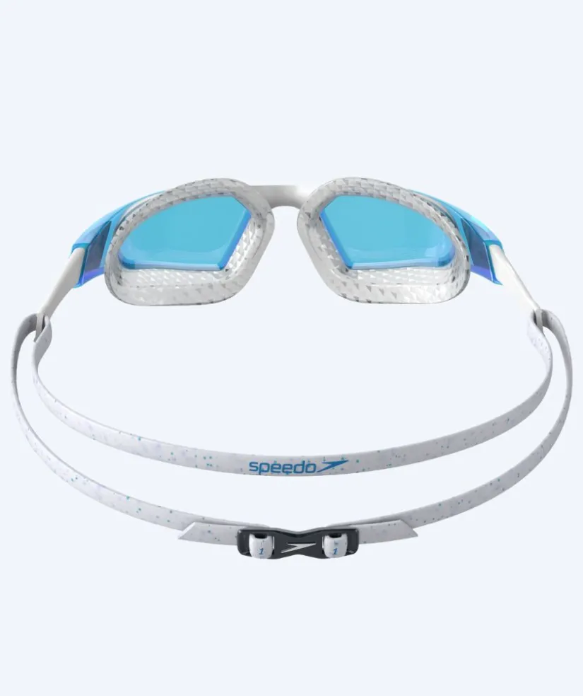 Speedo åbent vand svømmebriller - AquaPulse Pro - Hvid/blå