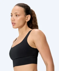 Outlet Speedo bikini top til kvinder - Solid Square Neck - Sort