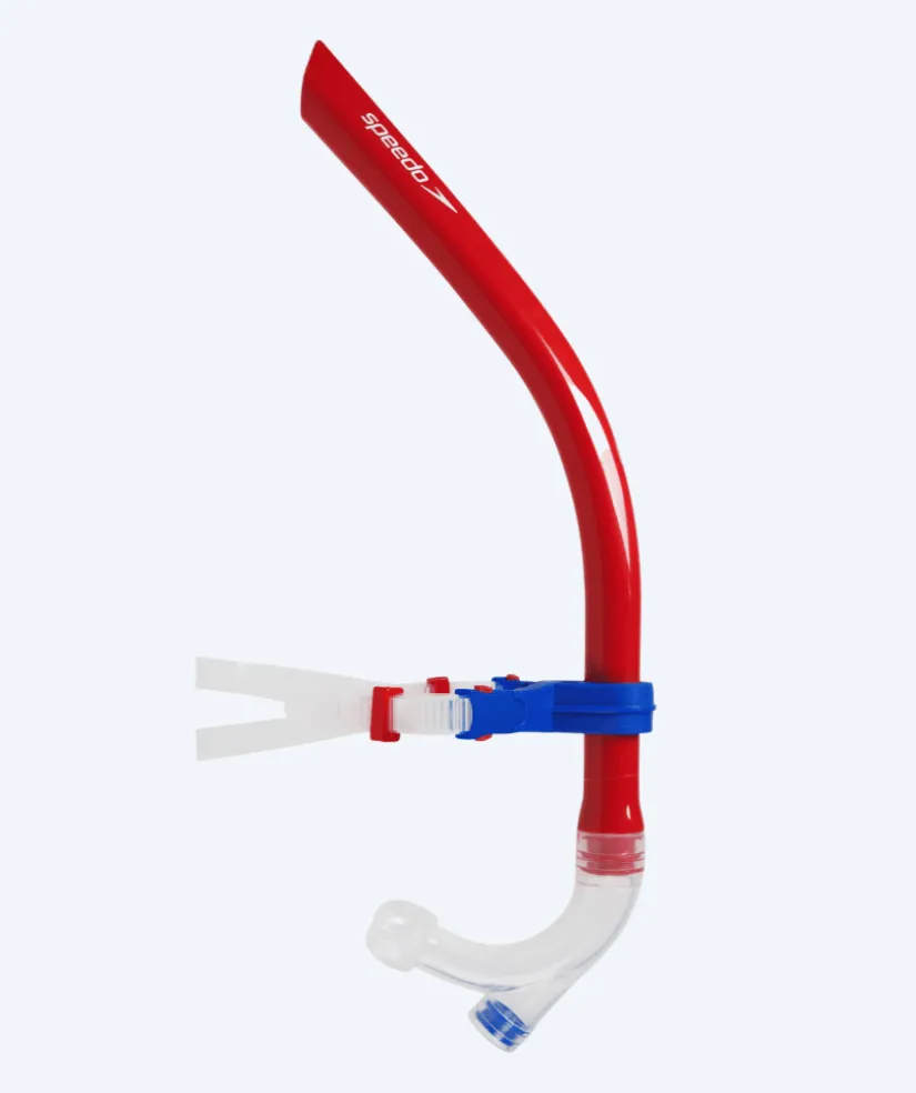 Best Speedo centersnorkel - Rød/blå