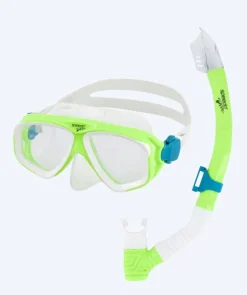 Outlet Speedo Combo snorkelsæt til junior (6-16) - Adventure - Grøn/klar