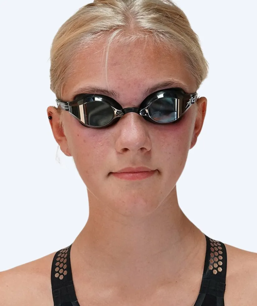 Clearance Speedo Elite svømmebriller - Fastskin Speedsocket 2 Mirror - Sort/sølv