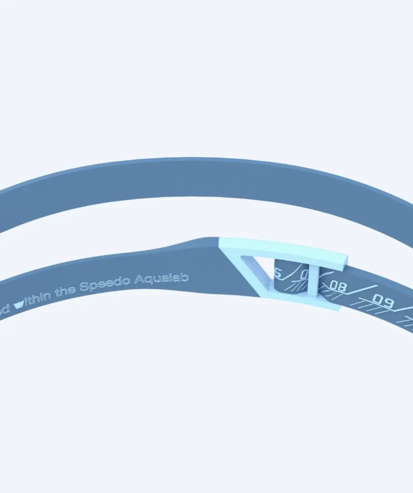 Clearance Speedo Elite svømmebriller - Fastskin Pure Focus Mirror - Blå/mørkeblå (Limited 2026)