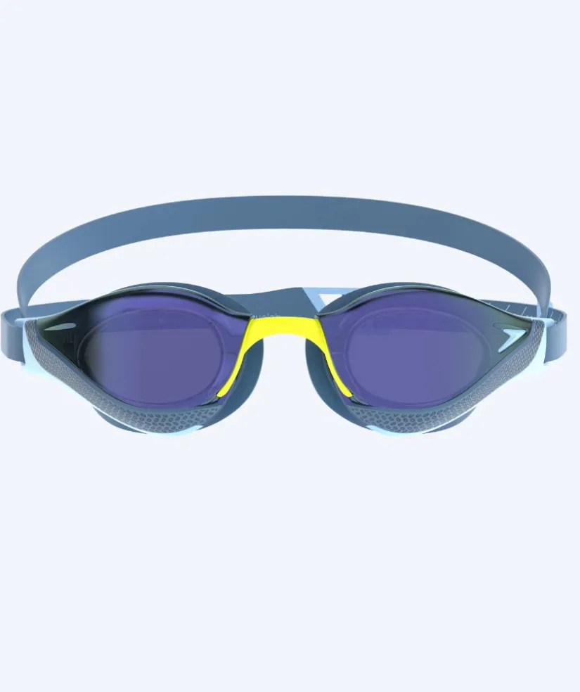 Clearance Speedo Elite svømmebriller - Fastskin Pure Focus Mirror - Blå/mørkeblå (Limited 2026)