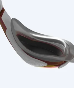 Hot Speedo Elite svømmebriller - Fastskin Hyper Elite Mirror - Guld/hvid