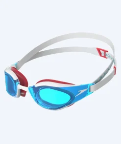 New Speedo Elite svømmebriller - Fastskin Hyper Elite - Hvid/blå