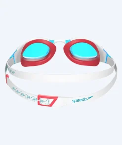 New Speedo Elite svømmebriller - Fastskin Hyper Elite - Hvid/blå