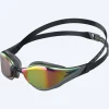 Speedo Elite svømmebriller - Fastskin Pure Focus Mirror - Grå/guld (Mirror linse)