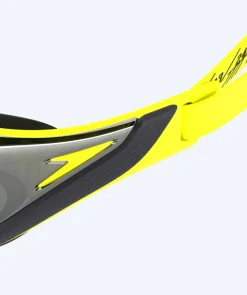 Hot Speedo Elite svømmebriller - Fastskin Pure Focus Mirror - Gul/sort