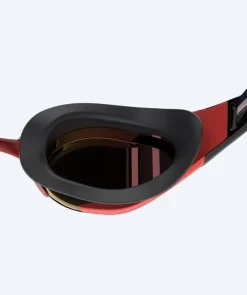 Online Speedo Elite svømmebriller - Fastskin Hyper Elite Mirror - Sort/rød (Guld linse)