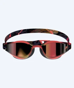Online Speedo Elite svømmebriller - Fastskin Hyper Elite Mirror - Sort/rød (Guld linse)