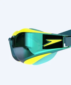 Speedo Elite svømmebriller - Fastskin Hyper Elite Mirror - Gul/grøn