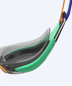 Speedo Elite svømmebriller - Fastskin Hyper Elite Mirror - Grøn/orange