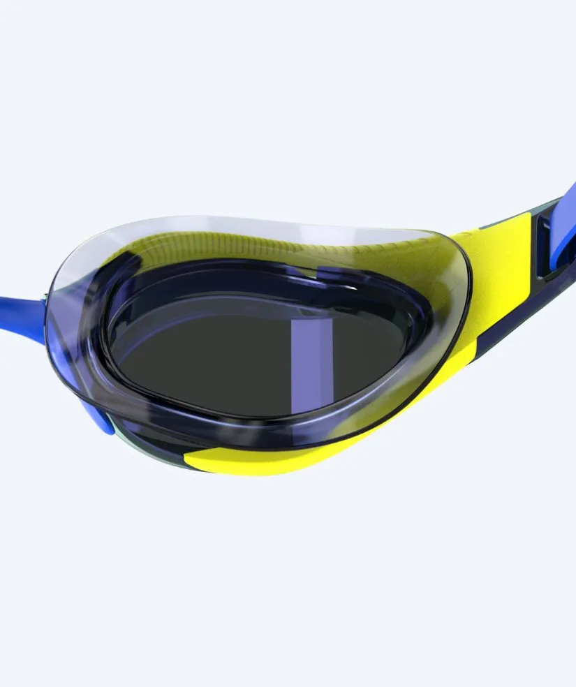 Sale Speedo Elite svømmebriller - Fastskin Hyper Elite Mirror - Gul/blå
