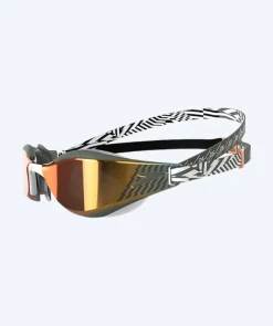 Sale Speedo Elite svømmebriller - Fastskin Hyper Elite Mirror - Sort/grøn (Guld linse)