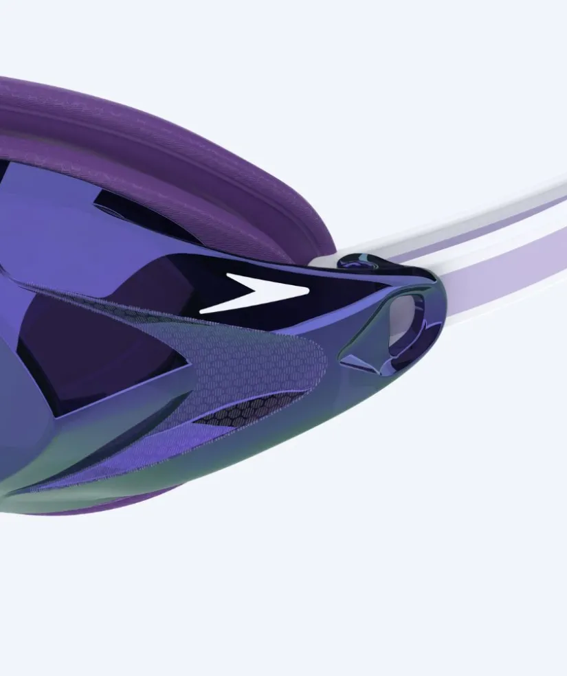 Clearance Speedo Elite svømmebriller til damer - Vanquisher 3.0 Mirrored - Lilla