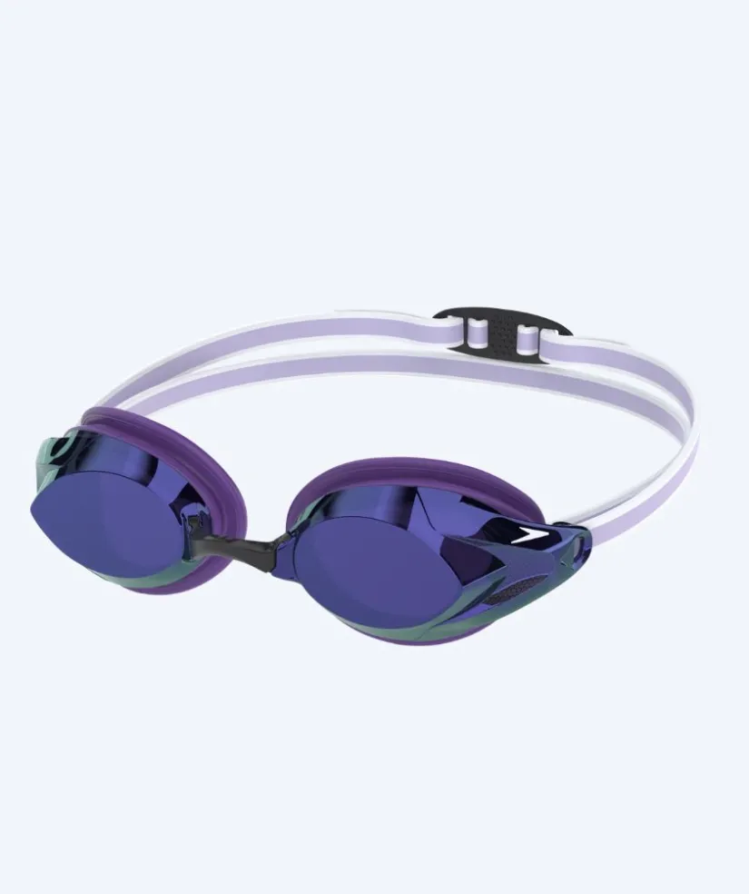 Clearance Speedo Elite svømmebriller til damer - Vanquisher 3.0 Mirrored - Lilla