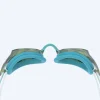 Best Speedo Elite svømmebriller til damer - Vanquisher 3.0 Mirrored - Turkis/guld
