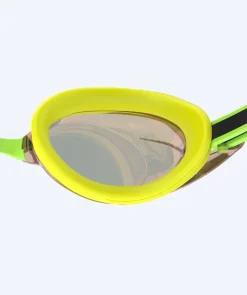New Speedo Elite svømmebriller - Vanquisher 3.0 Mirrored - Grøn/bronze