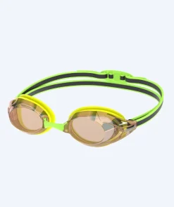 New Speedo Elite svømmebriller - Vanquisher 3.0 Mirrored - Grøn/bronze