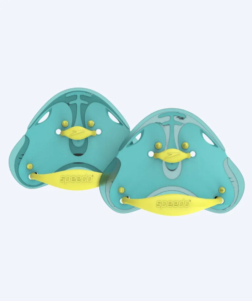 Speedo finger paddles - Biofuse - Turkis/gul