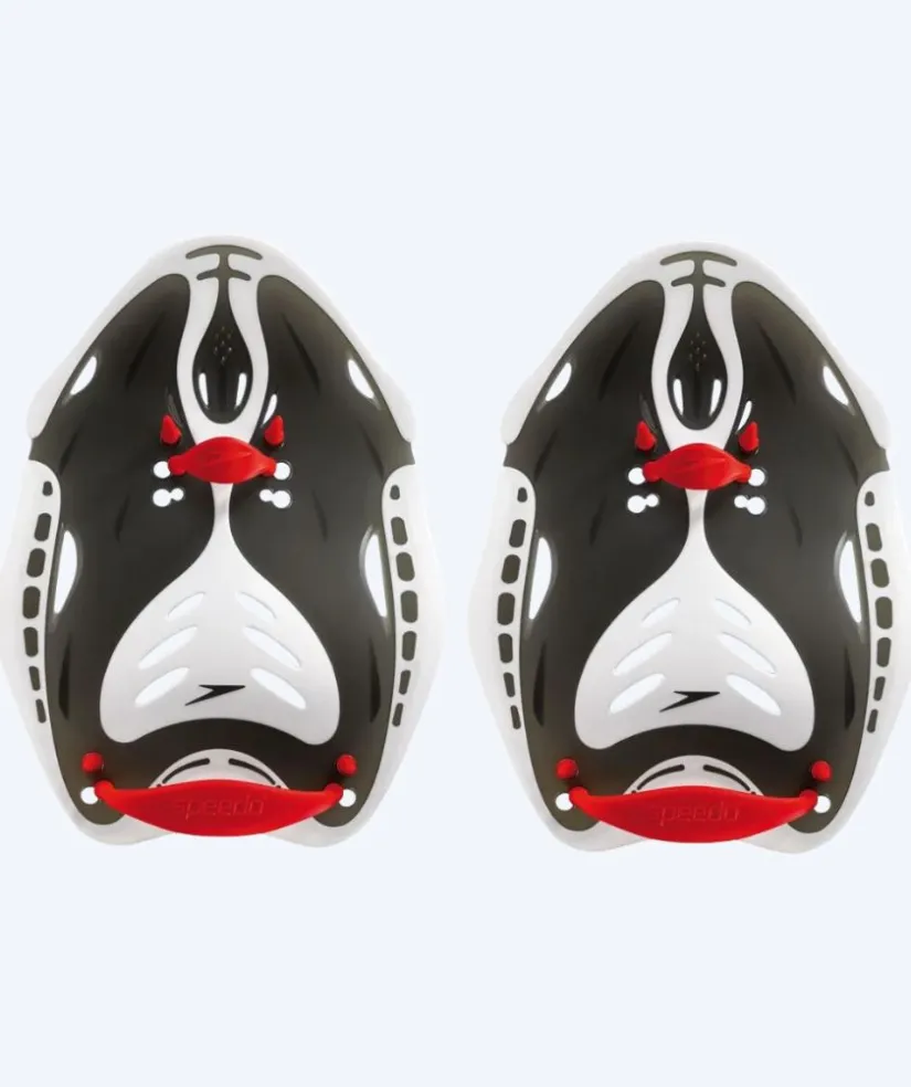 Online Speedo hånd paddles - Biofuse Power - Grå/hvid