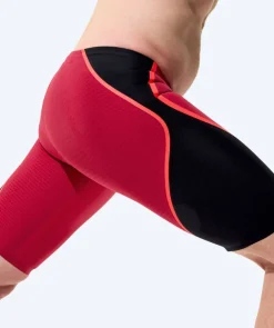 Outlet Speedo konkurrence badebukser til mænd - LZR Pure Intent 2.0 - Mørkerød/sort