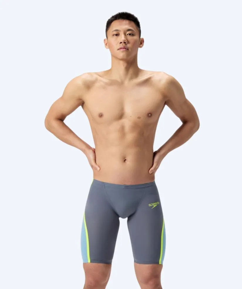 Speedo konkurrence badebukser til mænd - LZR Pure Intent 2.0 - Grå/gul
