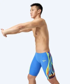 Outlet Speedo konkurrence badebukser til mænd - LZR Pure Intent 2.0 - Lyseblå/multi
