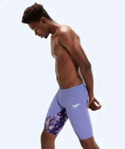 Outlet Speedo konkurrence badebukser til mænd - LZR Ignite - Lilla/gul