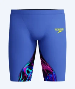 Discount Speedo konkurrence badebukser til drenge - LZR Ignite - Blå/multi