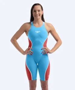 Best Speedo konkurrence badedragt til damer - LZR Pure Intent 2.0 - Blå/rød