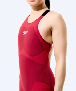 New Speedo konkurrence badedragt til damer - LZR Pure Valor 2.0 - Mørkerød