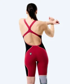 Online Speedo konkurrence badedragt til damer - LZR Pure Intent 2.0 - Mørkerød/sort