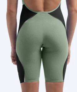 Clearance Speedo konkurrence badedragt til damer - LZR Pure Intent 2.0 - Grøn/sort