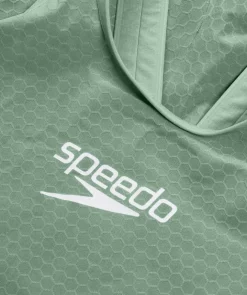 Clearance Speedo konkurrence badedragt til damer - LZR Pure Intent 2.0 - Grøn/sort