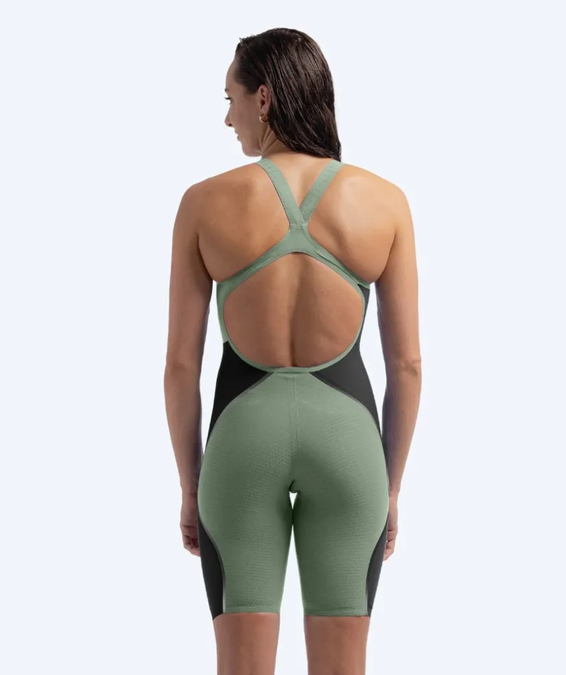 Clearance Speedo konkurrence badedragt til damer - LZR Pure Intent 2.0 - Grøn/sort
