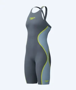 Discount Speedo konkurrence badedragt til damer - LZR Pure Intent 2.0 - Grå/gul
