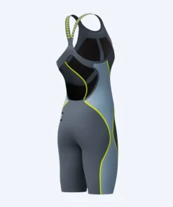 Discount Speedo konkurrence badedragt til damer - LZR Pure Intent 2.0 - Grå/gul