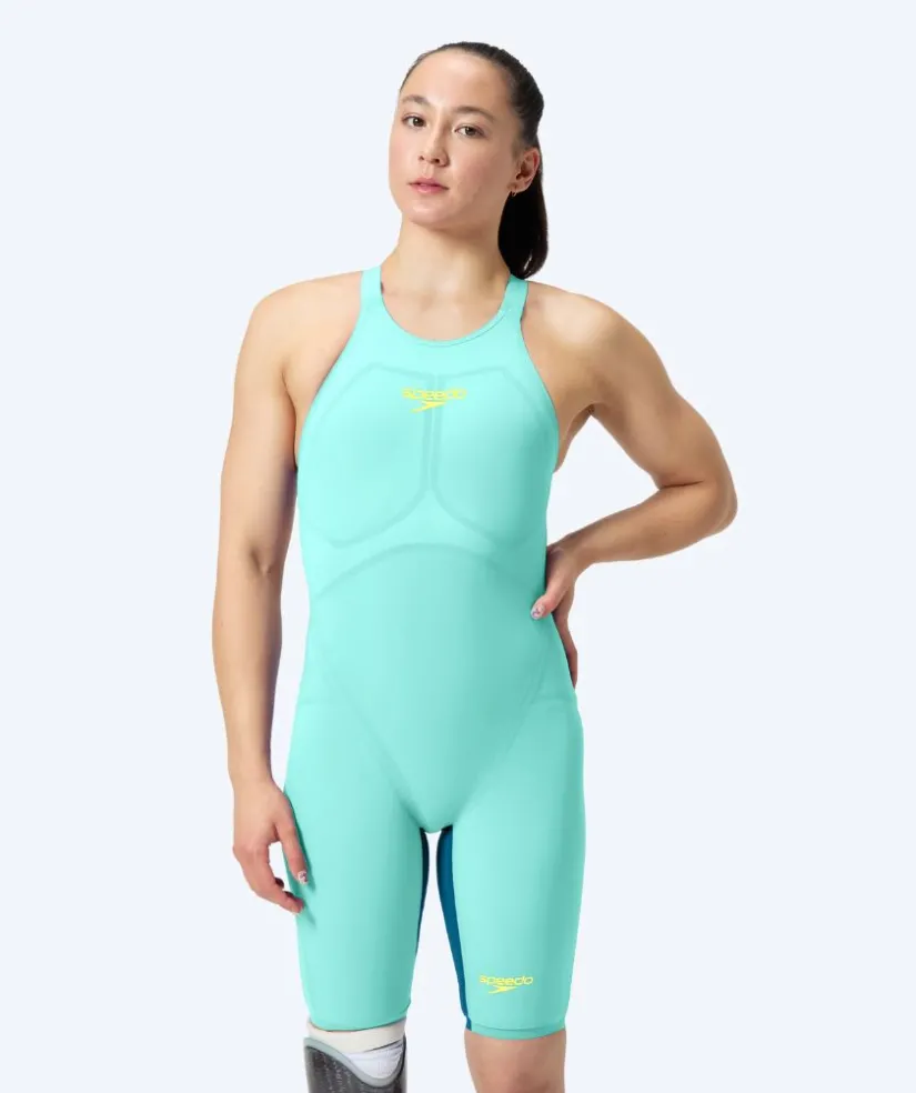 Clearance Speedo konkurrence badedragt til damer - LZR Pure Valor 2.0 - Mintgrøn