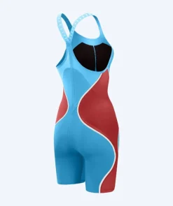 Sale Speedo konkurrence badedragt til damer - LZR Pure Intent 2.0 - Lyseblå/rød