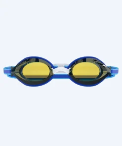 Speedo konkurrence svømmebriller til børn (6-14) - Vanquisher 3.0 Mirrored - Blå/guld