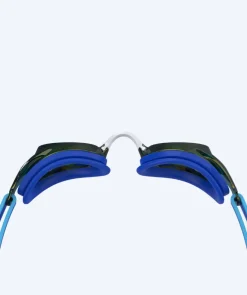 Speedo konkurrence svømmebriller til børn (6-14) - Vanquisher 3.0 Mirrored - Blå/guld