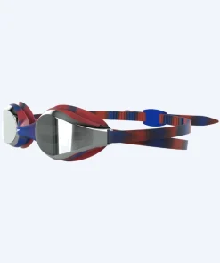 New Speedo konkurrence svømmebriller til børn (6-14) - Hyper Flyer Mirror - Rød/blå
