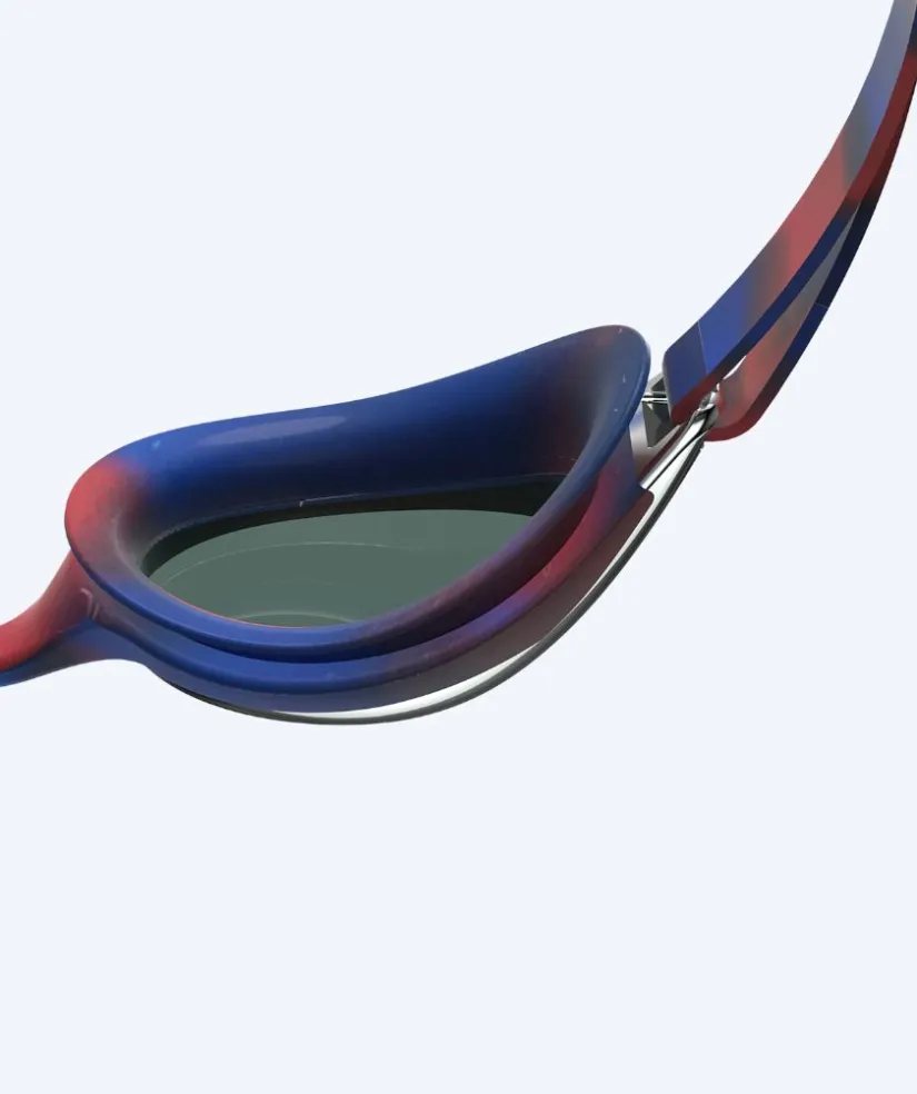 New Speedo konkurrence svømmebriller til børn (6-14) - Hyper Flyer Mirror - Rød/blå