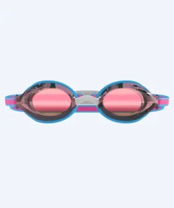 Clearance Speedo konkurrence svømmebriller til børn (6-14) - Vanquisher 3.0 Mirrored - Lyserød/bronze